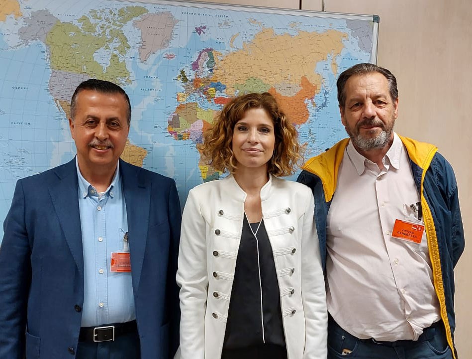 Director of Dr. Haider Abdul Shafi Center for Culture and Development Concludes Visit to Spain