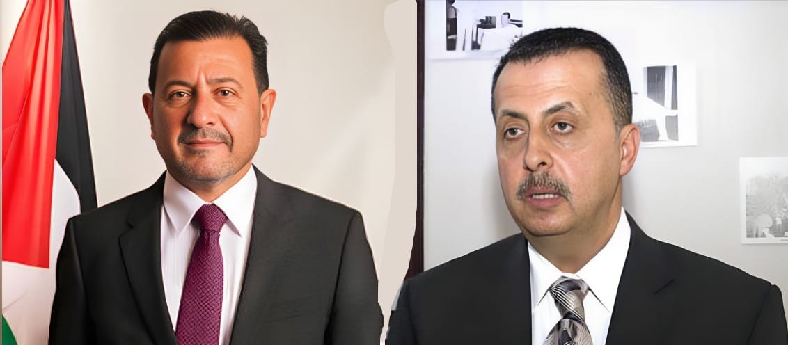 Meeting between the Director of the Dr. Haider Abdul Shafi Center and the Chairman of the Board Mr. Salah Abdul Shafi in Berlin